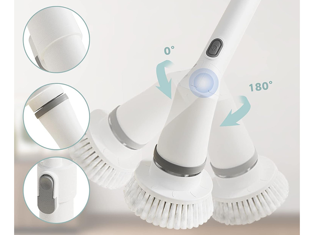 Výkonná rotačná kefa